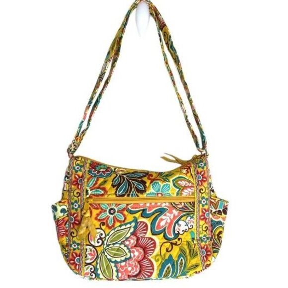 Vera Bradley Purse Retired Provençal Pattern Medium Shoulder Bag - Picture 2 of 10